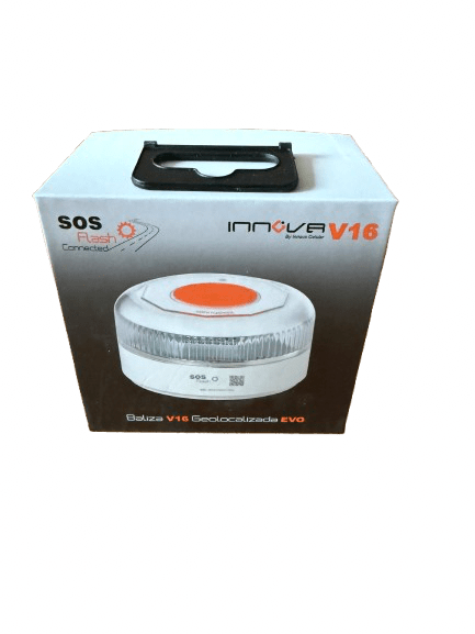 Pack de 2 unidades de Balizas V16 EVO- Sos Flash Geolocalizadas y Homologadas - Imagen 3